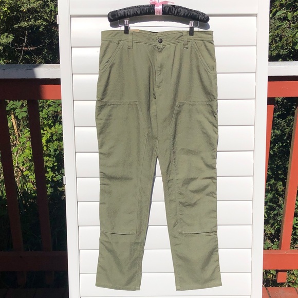Patagonia Fatigue Green All Seasons Hemp Pants - Picture 2 of 15